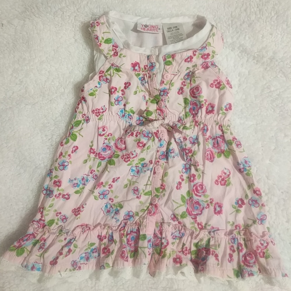 Young Hearts 24M Infant Dress